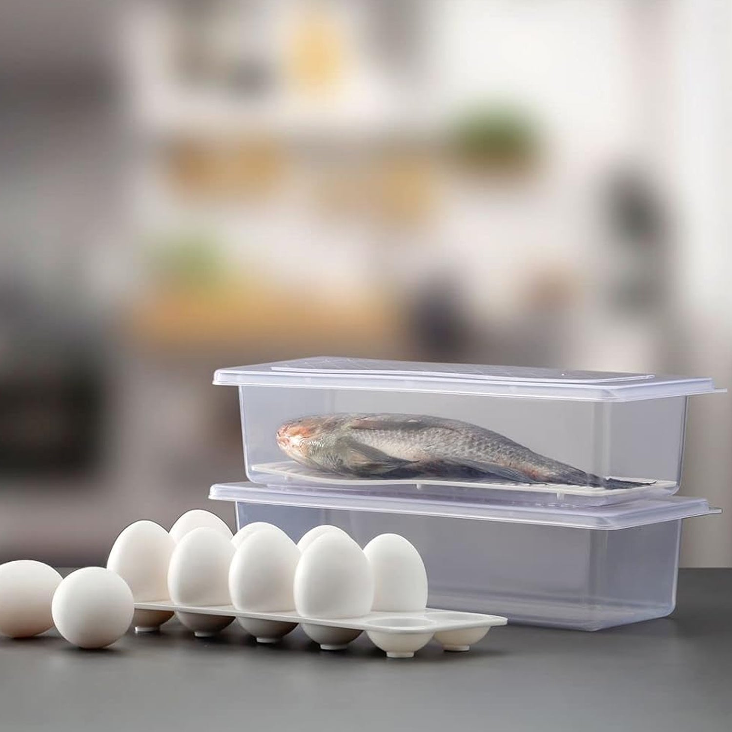 5792 FOOD STORAGE CONTAINER WITH REMOVABLE DRAIN PLATE AND LID 1500 ML Vegetables & Fruits Freezer Storage Container for Kitchen (PACK OF 6PC 1500ML) 5792 FOOD STORAGE CONTAINER WITH REMOVABLE DRAIN PLATE AND LID 1500 ML Vegetables & Fruits Freezer Storage Container for Kitchen (PACK OF 6PC 1500ML)